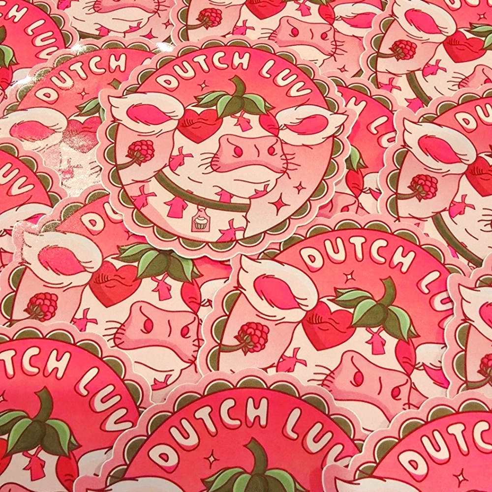 10  Dutch Bros  Cow stickers Feb 24 drop